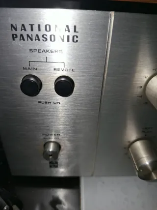 REGALO PLETINA Amplificador National Panasonic