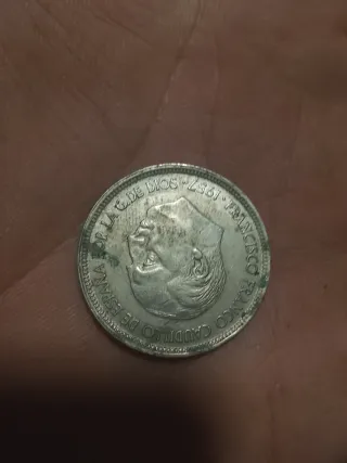 Moneda Antigua 50 PTAS