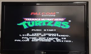 NES - Juego,Caja y manual tortugas ninja