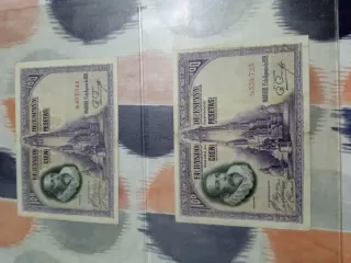 Billetes antiguos Banco de España 100 Pesetas y ..