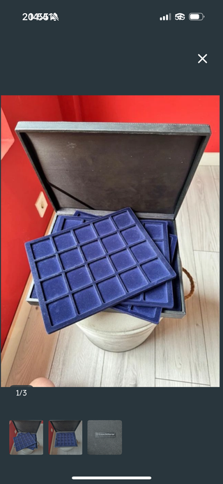 Estuche Leuchtturm para monedas