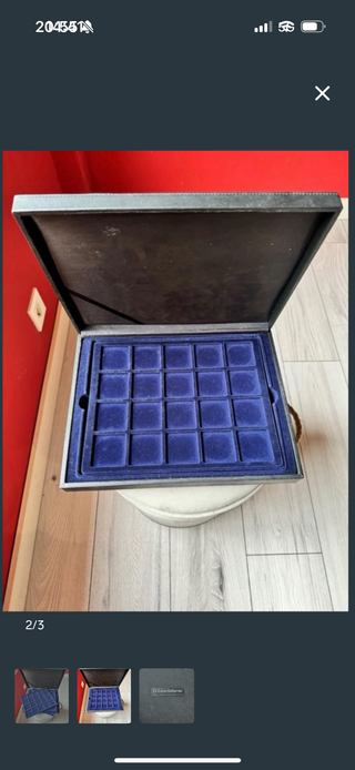 Estuche Leuchtturm para monedas