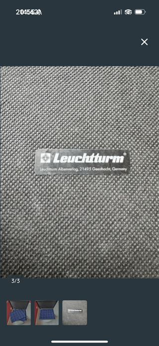 Estuche Leuchtturm para monedas