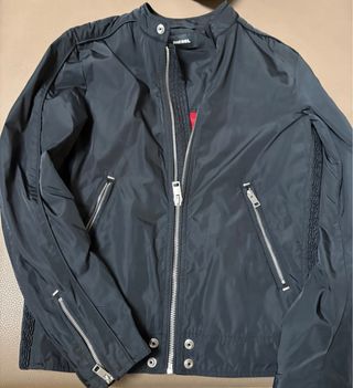 Cazadora Diesel Negra Talla S