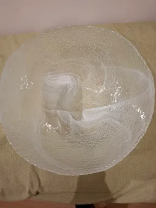 Bol de cristal para ensaladas o frutas