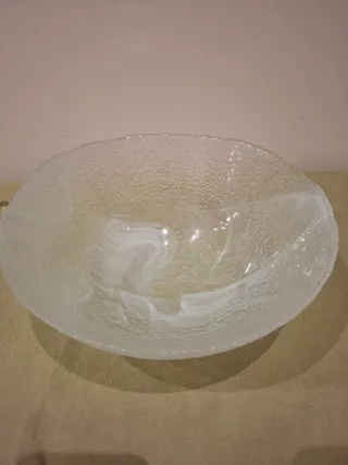 Bol de cristal para ensaladas o frutas