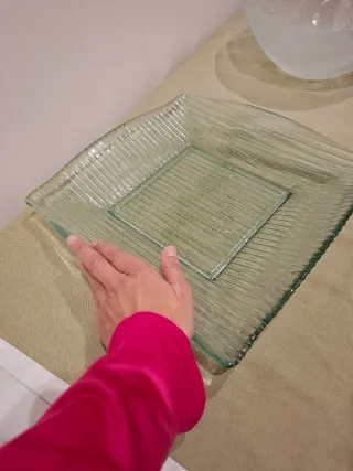 Bol de cristal para ensaladas o frutas