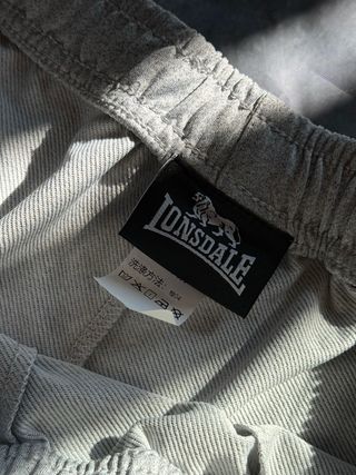 Pantaloni sportivi Lonsdale grigi uomo