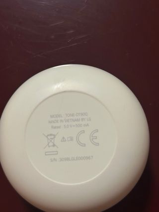 Auriculares LG Blancos Inalámbricos