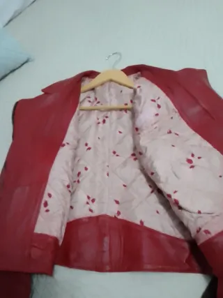 Cazadora piel ovina talla 42 / 44, perda juvenil