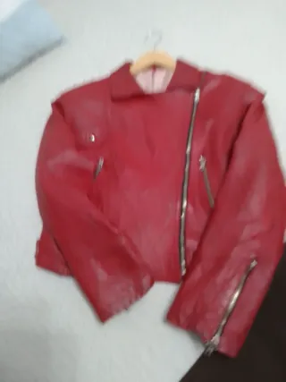 Cazadora piel ovina talla 42 / 44, perda juvenil