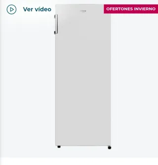 Congelador vertical blanco