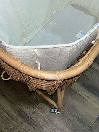 Cuna moisés mimbre Zara Home