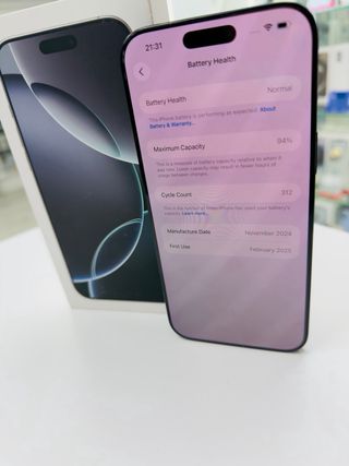 iPhone 16 Pro Max 512GB Nero Titanio