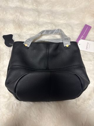 Bolso Zency Negro Piel