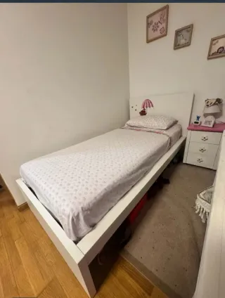 Cama infantil Ikea blanca