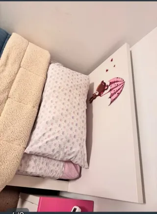 Cama infantil Ikea blanca