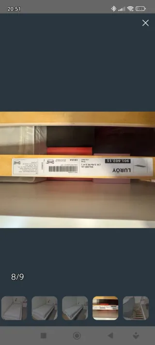 Cama infantil Ikea blanca