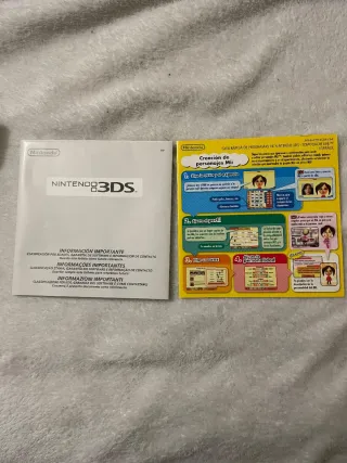 Caja Tomodachi Life 3DS (con manual)