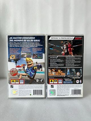 Pack 2 juegos PSP: Buzz! y NBA Live 07