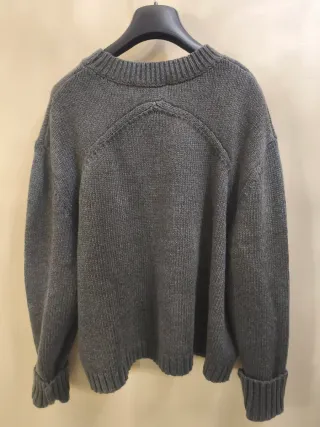 Jersey Zara Punto Gris Talla L