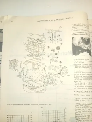 SEAT RONDA CRONO 2000 1.7 D MANUAL DE TALLER GLX