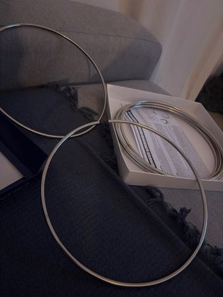 Aros Chinos Magia 8 Anillos Metal Cromado