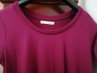 Camiseta Sfera Manga Corta Burdeos Talla M