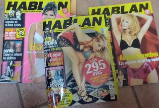 Lote 4 revistas "HABLAN". Primera etapa