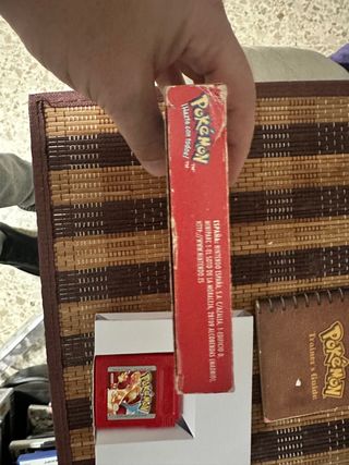 Pokemon Rojo Game Boy Edición Original