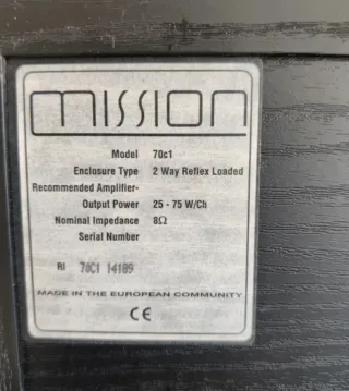 AltavocesMission + equipo sonido 5.1 Sony