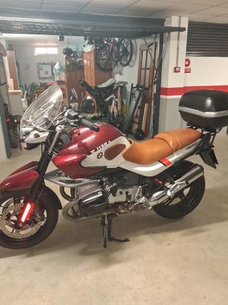 BMW R1150R - Naked 2004. Km.54000. Granate/Blanca