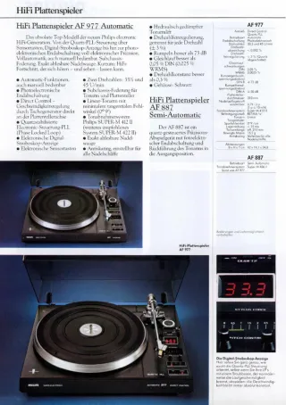 Giradischi PHILIPS AF 977 AUTOMATICO