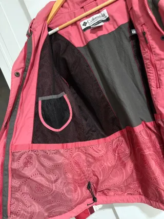 Chaqueta Columbia Roja Mujer Talla M - Ideal Nieve