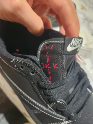 Nike Jordan Negras Talla 42