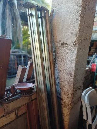 Puesto de mercadillo hierro desmontable