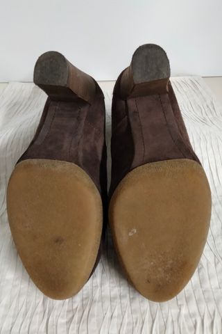 Peperosa Vera Pelle Made in Italy Scarpe Marroni