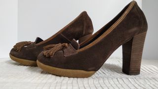 Peperosa Vera Pelle Made in Italy Scarpe Marroni