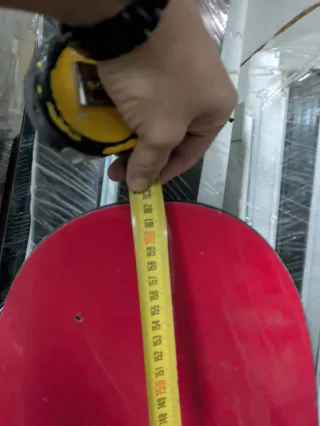 Tabla de Snowboard Burton Roja vintage