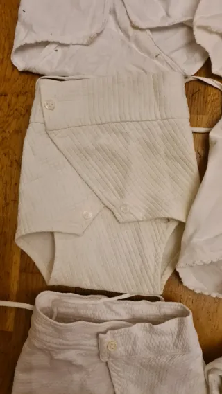 Lote 6 cubrepañales antiguos años 50-60