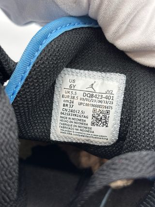 Nike Air Jordan 1 Mid GS Azul Universidad