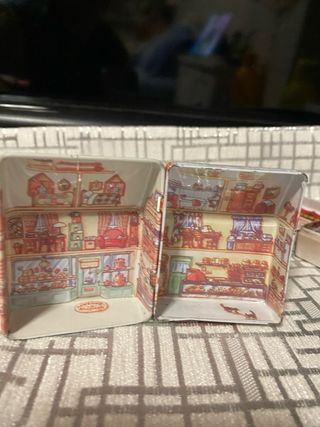 Set di 3 Scatole Decorative in Lattina