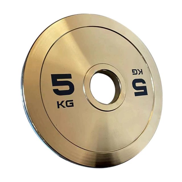 Discos Olímpicos Acero Galvanizadas Gold 2,5-25 kg