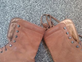 Stivali Tod's Nabuk Marrone Lacci 39 pelle ITALY