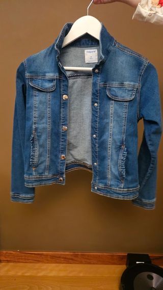 Cazadora vaquera Mayoral azul Talla 14