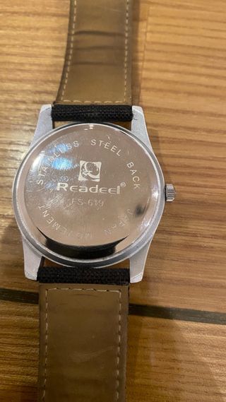 Reloj Readeel Negro y Plateado