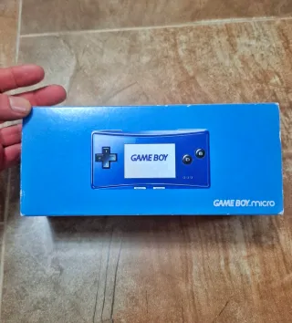 Game Boy Micro Blu