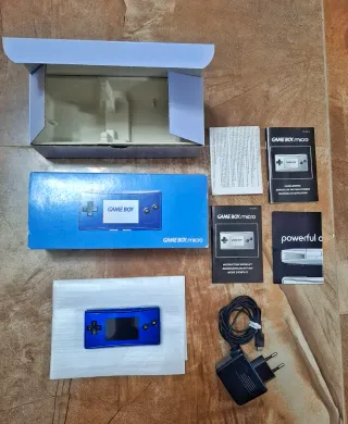 Game Boy Micro Blu