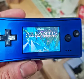 Game Boy Micro Blu