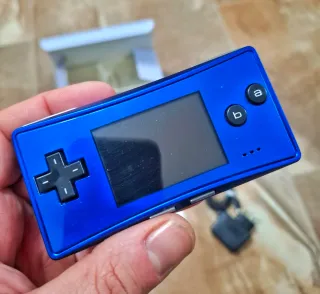 Game Boy Micro Blu